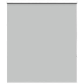 Vidaxl Roleta Blackout svetlo siva 140x150 cm Širina tkanine 136,6 cm