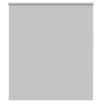 Vidaxl Roleta Blackout svetlo siva 130x150 cm Širina tkanine 126,6 cm