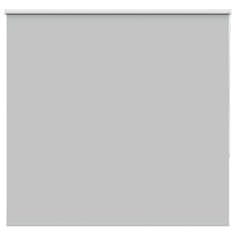 shumee vidaXL Roleta Blackout svetlo siva 160x130 cm Širina tkanine 156,6 cm