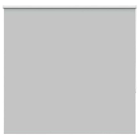 shumee vidaXL Roleta Blackout svetlo siva 160x130 cm Širina tkanine 156,6 cm