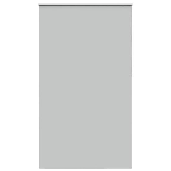 shumee vidaXL Rolo zatemnjena svetlo siva 120x210cm tkanina širina 116,6cm