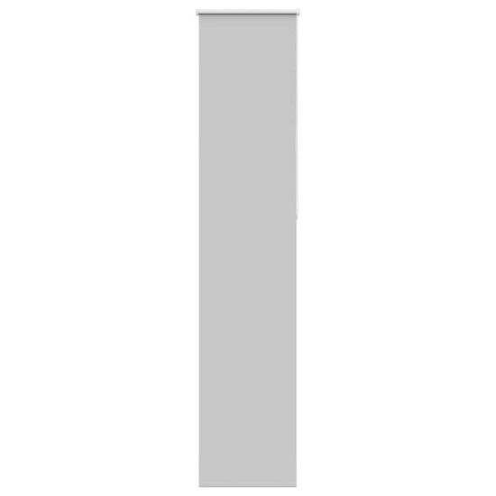 shumee vidaXL Rolo zatemnjena svetlo siva 40x210 cm tkanina širina 35,7 cm