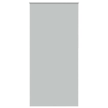 Vidaxl Rolo zatemnjena svetlo siva 90x230 cm tkanina širina 85,7 cm