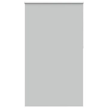 Vidaxl Rolo zatemnjena svetlo siva 120x230 cm tkanina širina 116,6cm