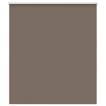 Vidaxl Roleta zatemnjena kava 140x130 cm Širina tkanine 136,6 cm