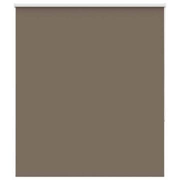 Vidaxl roleta zatemnjena kava 135x130 cm Širina tkanine 131,6 cm