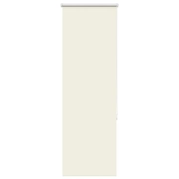 Vidaxl vidaXL Zatemnitvena rolo senčila umazano bela 50x175 cm, širina blaga
