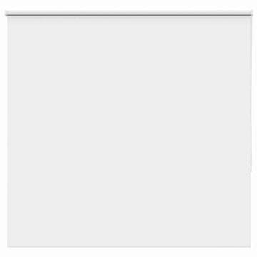 shumee vidaXL Rolo zatemnjena bela 160x130cm Širina tkanine 156,6cm poliester