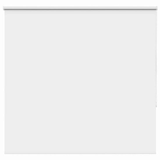 shumee vidaXL Rolo zatemnjena bela 145x175cm Širina tkanine 141,6cm poliester
