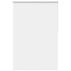 shumee vidaXL Rolo zatemnjena bela 165x230cm Širina tkanine 161,6cm poliester