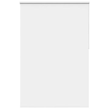 shumee vidaXL Rolo zatemnjena bela 165x230cm Širina tkanine 161,6cm poliester