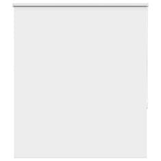 shumee vidaXL Rolo zatemnjena bela 120x150cm tkanina širina 116,6cm poliester