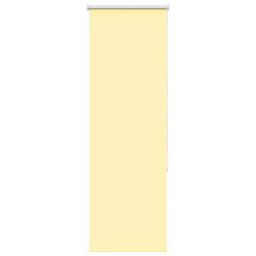 shumee vidaXL Rolo zatemnjena rumena 60x150cm tkanina širina 55,7cm poliester