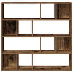 Vidaxl Book Cabinet/Room Divider Old Wood 105x24x102 cm