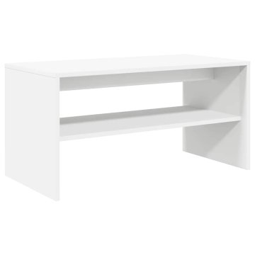 Vidaxl TV omarica bela 60x40x40 cm Inženirski les