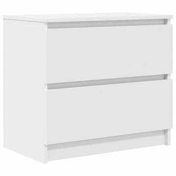 Vidaxl TV omarica bela 60x35x54 cm iz umetnega lesa