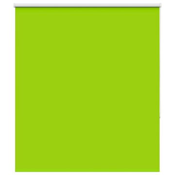 shumee vidaXL Rolo zatemnjena listi zeleni 120x150cm tkanina širina 116,6cm