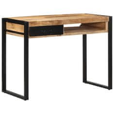 Vidaxl Pisalna miza 100x50x75 cm Masivni neobdelan les Mango