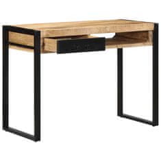 Vidaxl Pisalna miza 100x50x75 cm Masivni neobdelan les Mango