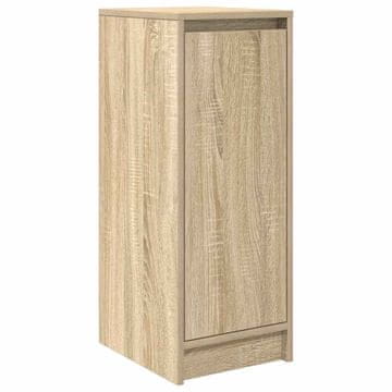 Vidaxl Omarica za čevlje sonoma hrast 29,5x34x76 cm inženirski les