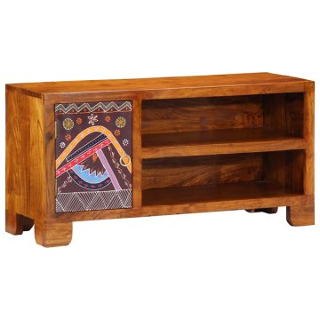 Vidaxl TV omarica Multicolor 90x30x45 masivni les akacije