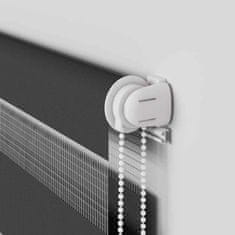 Vidaxl idaXL Zebra senčilo črna 60x100 cm tkanina širina 55,9 cm poliester