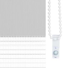 Vidaxl Zebra senčilo svetlo sivo 145x150 cm tkanina širina 140,9 cm