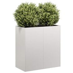 shumee vidaXL Sadilnik 80x40x80 cm iz nerjavečega jekla