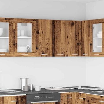 Vidaxl vidaXL Kuhinjska stenska omarica star les 60x31x60 cm lepljen les