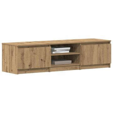 Vidaxl vidaXL TV omarica Artisan hrast 140x40x36 cm lepljen les