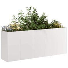 shumee vidaXL Sadilnik 200x40x80 cm iz nerjavečega jekla