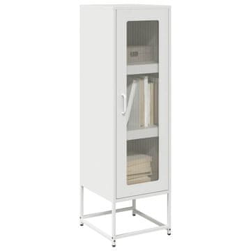 Vidaxl vidaXL Predalnik bel 36x39x123 cm hladno valjano jeklo