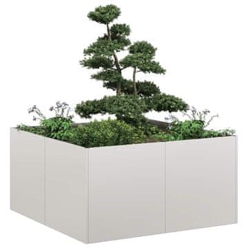 shumee vidaXL Sadilnik 80x80x40 cm iz nerjavečega jekla