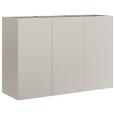 Vidaxl Planter Rusty 120x40x80 cm Vremensko odporno jeklo