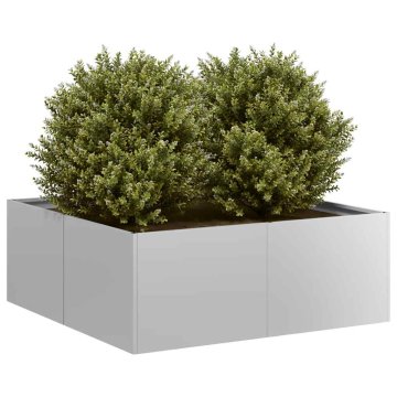 shumee vidaXL Sadilnik 80x80x30 cm Pocinkano jeklo