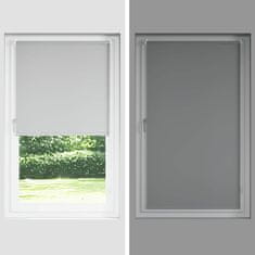 Vidaxl Roleta / Senčilo za Zatemnitev Oken 80 x 230 cm Črne Barve