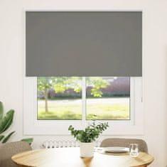 shumee vidaXL roleta Blackout siv 135x130 cm Širina tkanine 131,6 cm