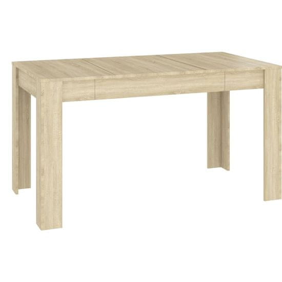 Vidaxl Jedilna miza 140x74,5x76 cm