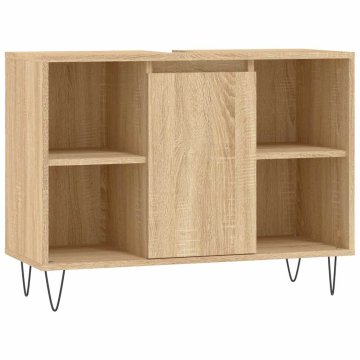 Vidaxl Kopalniška omarica 80x33x60 cm inženirski les