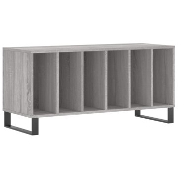 Vidaxl Omarica za gramofonske plošče 100x38x48 cm inženirski les