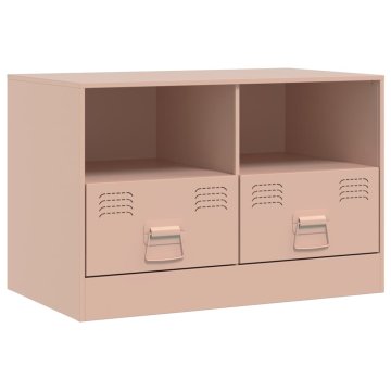 Vidaxl TV omarica roza 67x39x44 cm jeklo