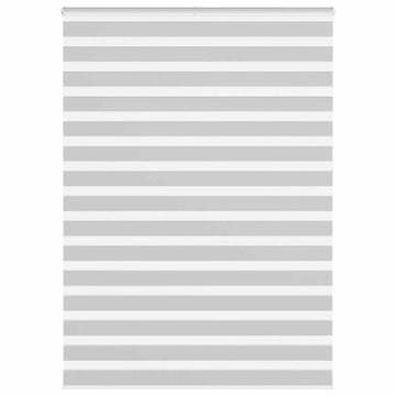 shumee vidaXL Zebra senčilo svetlo sivo 160x230 cm tkanina širina 155,9 cm