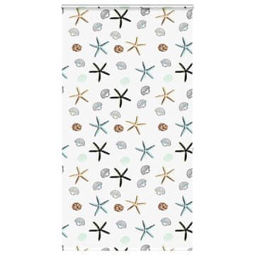 shumee vidaXL Rolo zavesa za prho s kaseto 140x240 cm širina tkanine 136 cm