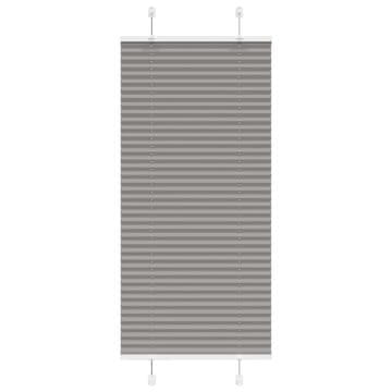 shumee vidaXL Plisirana žaluzija Antracit 65x150 cm Širina tkanine 64,4 cm