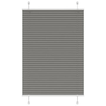 Vidaxl vidaXL Plisirana žaluzija antracit 100x150 cm širina blaga 99,4 cm