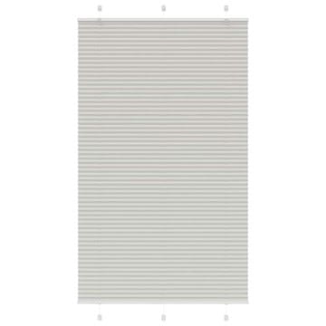 shumee vidaXL Zebra senčilo svetlo sivo 115x200 cm tkanina širina 110,9 cm