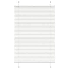 shumee vidaXL Plisirana žaluzija Bela 90x150 cm Širina tkanine 89,4 cm
