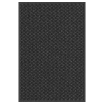 Vidaxl vidaXL Predpražnik črne barve 60x90 cm