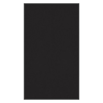 shumee vidaXL Predpražnik črn 115x200 cm