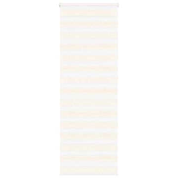 shumee vidaXL Zebra senčilo bež marmor 70x230 cm tkanina širina 65,9 cm